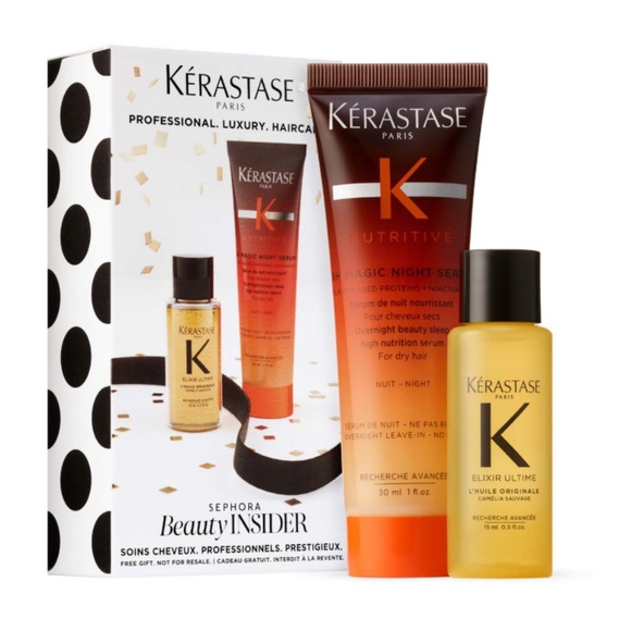 Kerastase Night Serum & Elixir Ultime Travel Sz Duo NEW - Picture 1 of 3